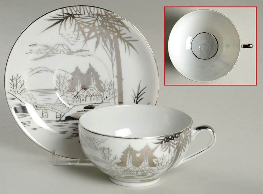 HYA28 Footed Cup & Saucer Set by Hayasi-1