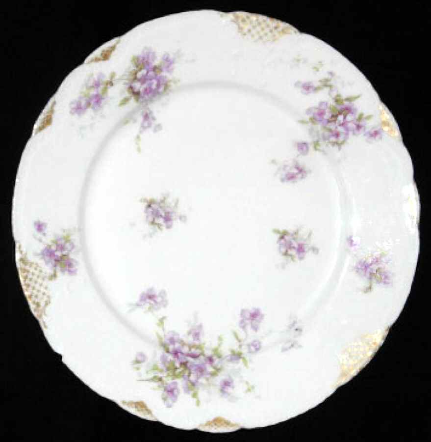 Schleiger 162-9 Dinner Plate by Haviland-1