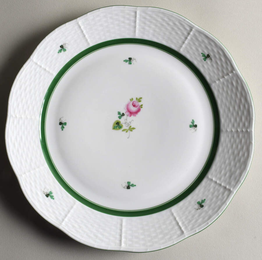 Vienna Rose Dinner Plate by Herend-1
