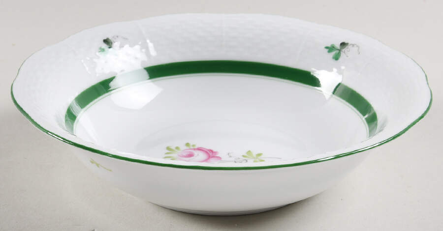 Vienna Rose Coupe Cereal Bowl by Herend-1