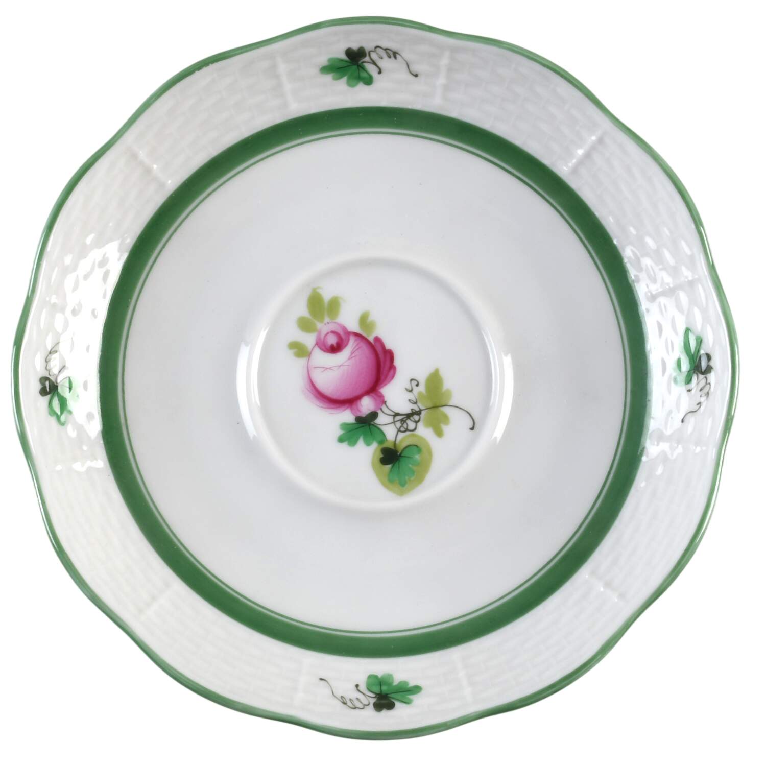 Vienna Rose Saucer by Herend-1