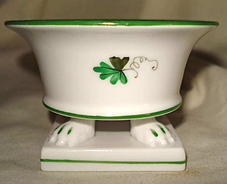 Vienna Rose 2" Footed Urn by Herend-1