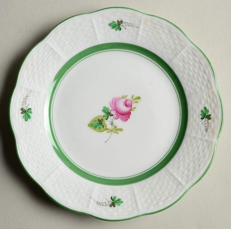 Vienna Rose Bread & Butter Plate by Herend-1