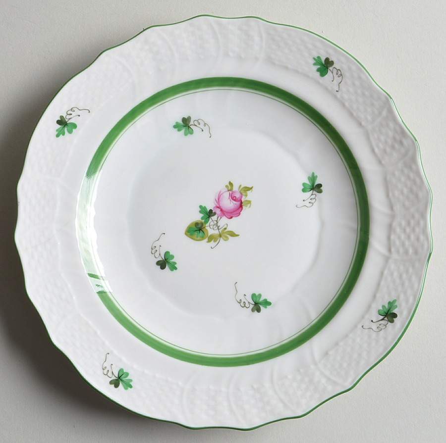 Vienna Rose Salad Plate by Herend-1