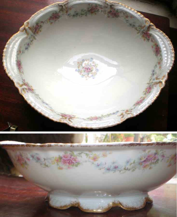 Schleiger 1058-6 10" Oval Vegetable Bowl by Haviland-1