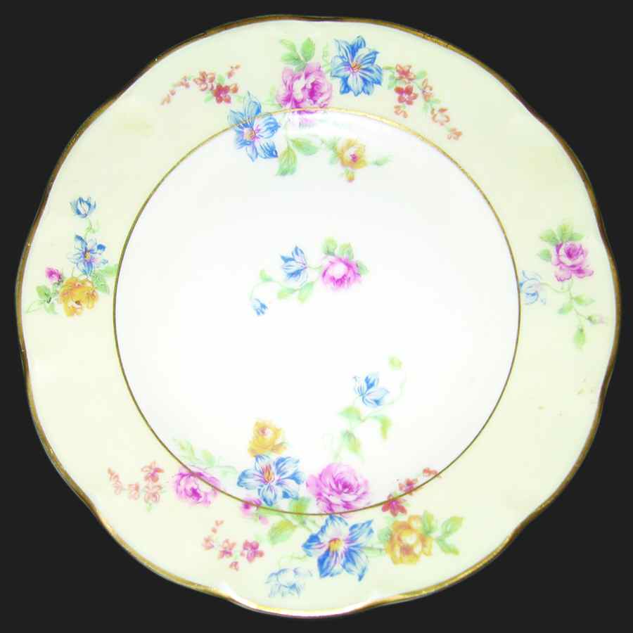 Clematis Luncheon Plate by Haviland-1