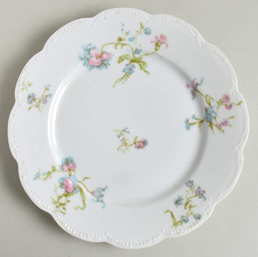 Schleiger 663-4 Luncheon Plate by Haviland-1