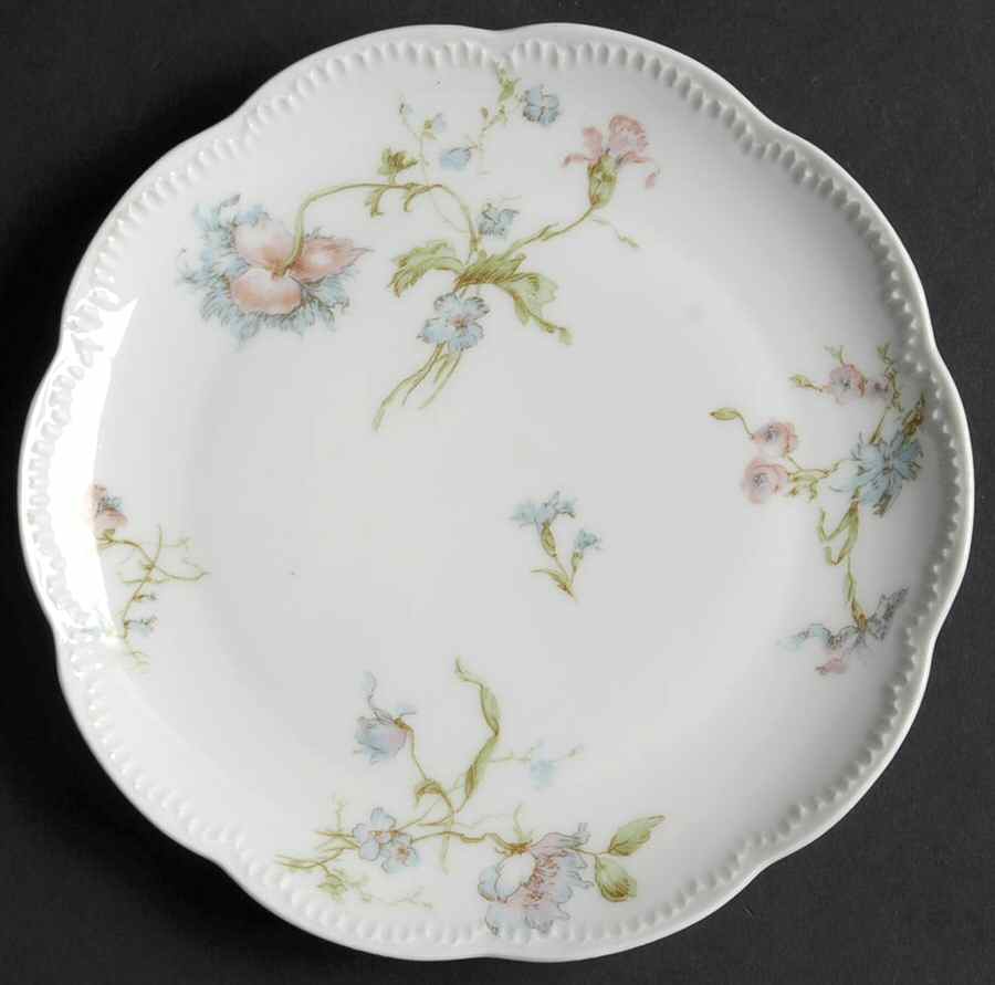 Schleiger 663-4 Coupe Bread & Butter Plate by Haviland-1