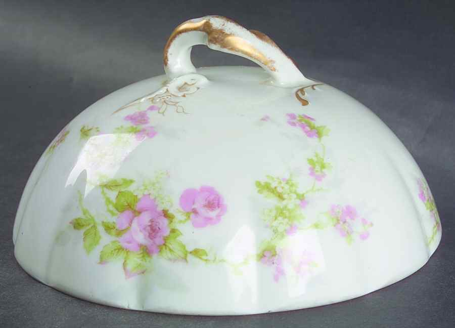 Schleiger 324-1 Lid for Round Butter by Haviland-1