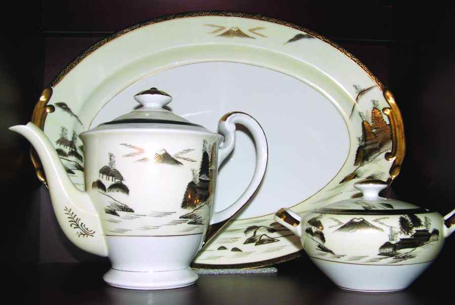 HYA29 14" Oval Serving Platter by Hayasi-1