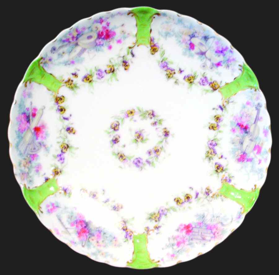 H3583 Coupe Salad Plate by Haviland-1