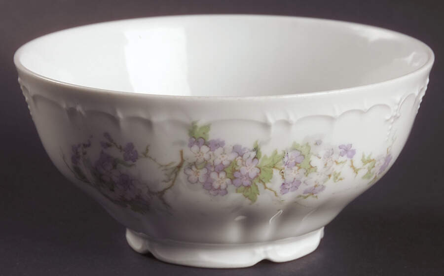 9322 Purple Cranberry Bowl by Habsburg-1