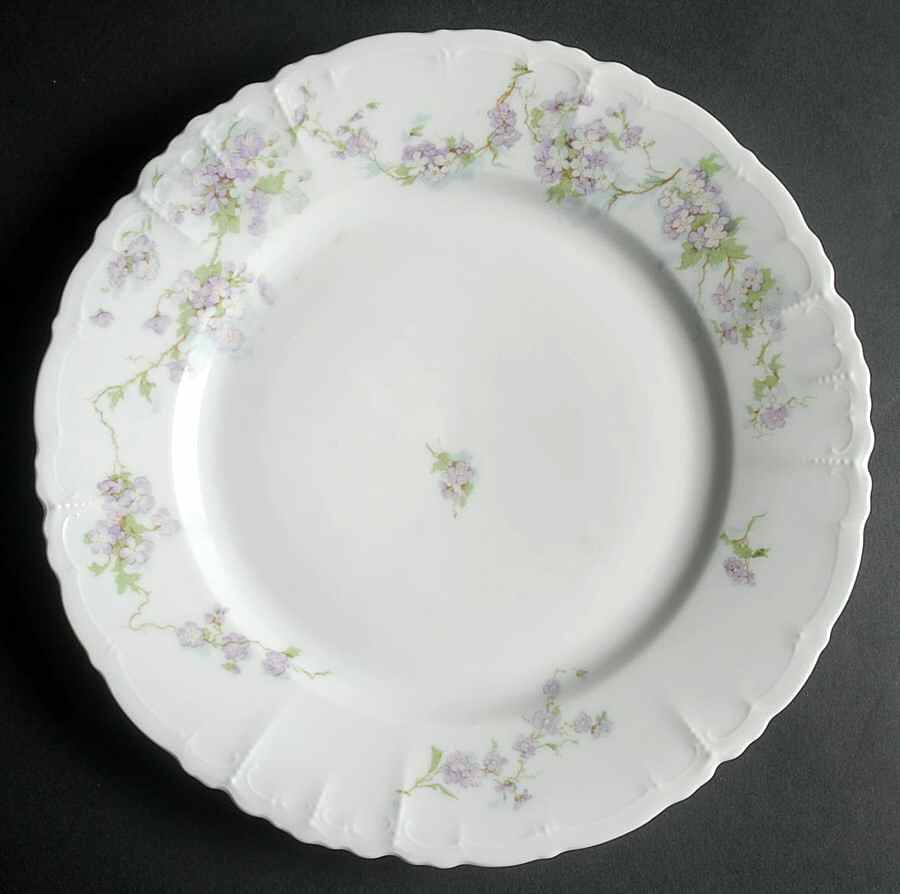 9322 Purple Dinner Plate by Habsburg-1
