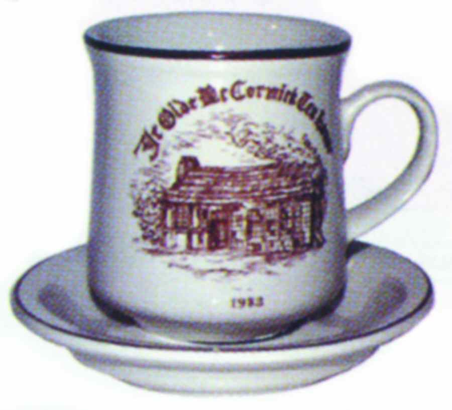 Mccormick Teahouse Flat Cup & Saucer Set by Hall-1
