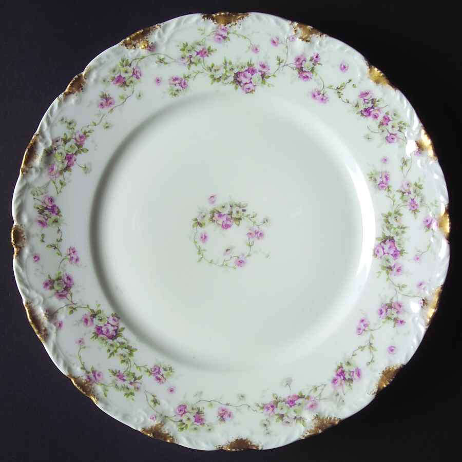 Schleiger 1246-7 Luncheon Plate by Haviland-1