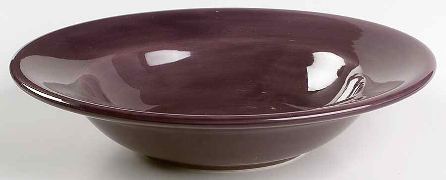 American Simplicity Plum Large Rim Soup Bowl by Home-1
