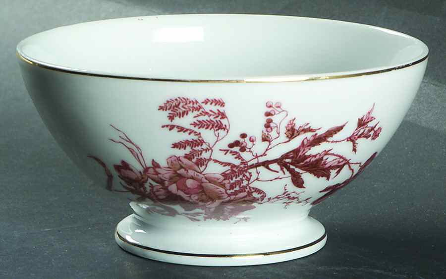 Schleiger 77-15 Cranberry Bowl by Haviland-1