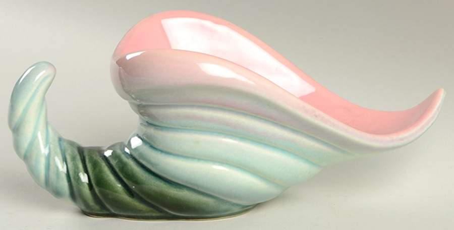 Ebb Tide Pink and Turquoise Medium Planter by Hull-1