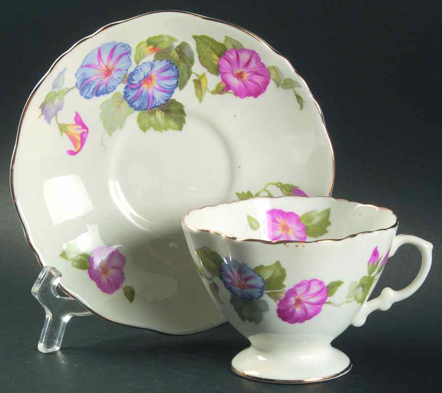 C129-1 Footed Cup & Saucer Set by Hammersley-1