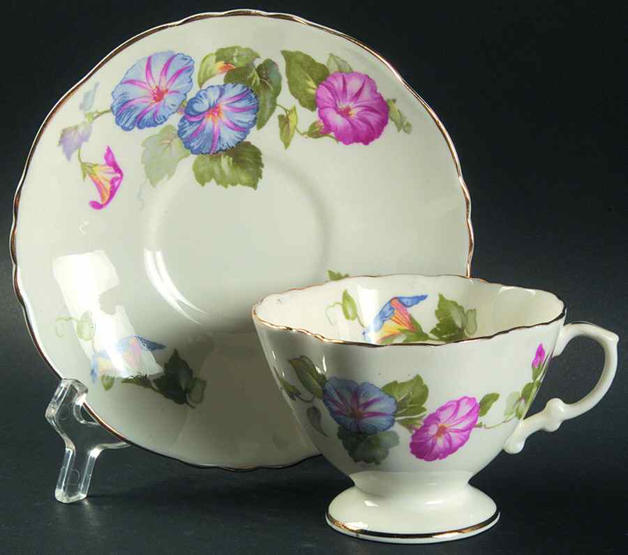 C129-1 Footed Cup & Saucer Set by Hammersley-1