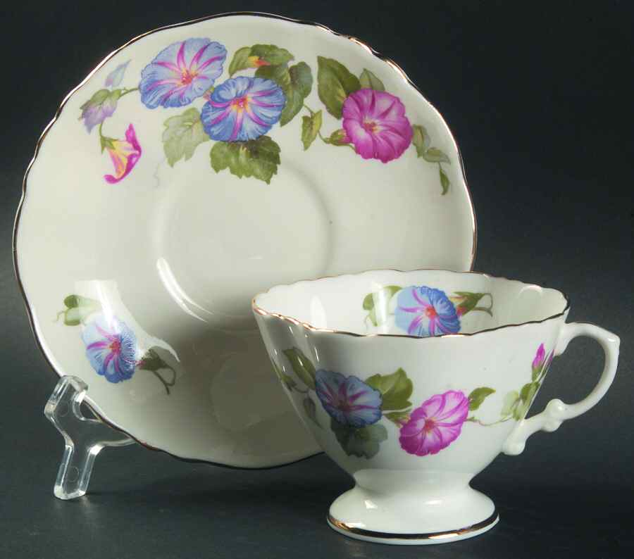 C129-1 Footed Cup & Saucer Set by Hammersley-1