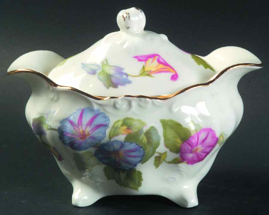 C129-1 Sugar Bowl & Lid by Hammersley-1