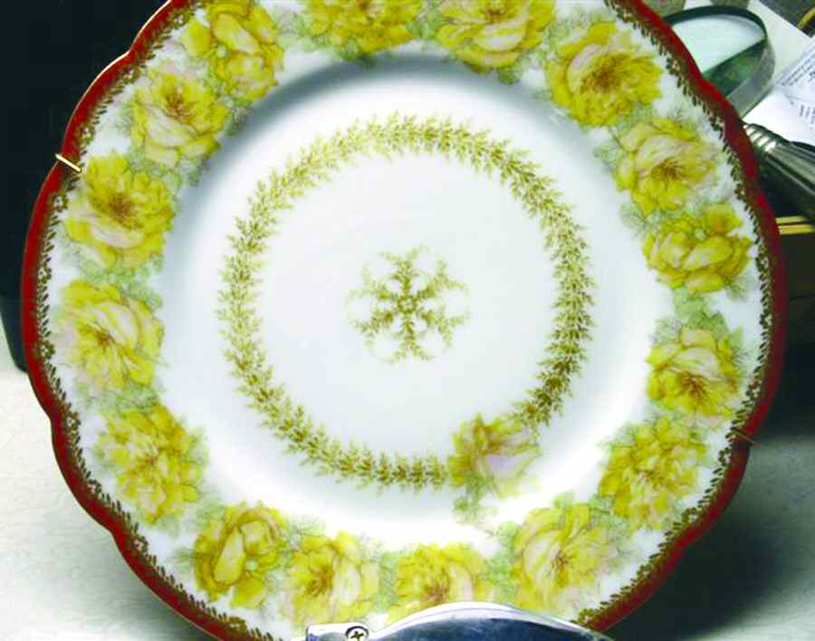 Schleiger 55-21 Dinner Plate by Haviland-1