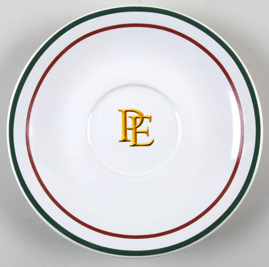 Polar Express Saucer for Chocolate Cup by Hallmark-1