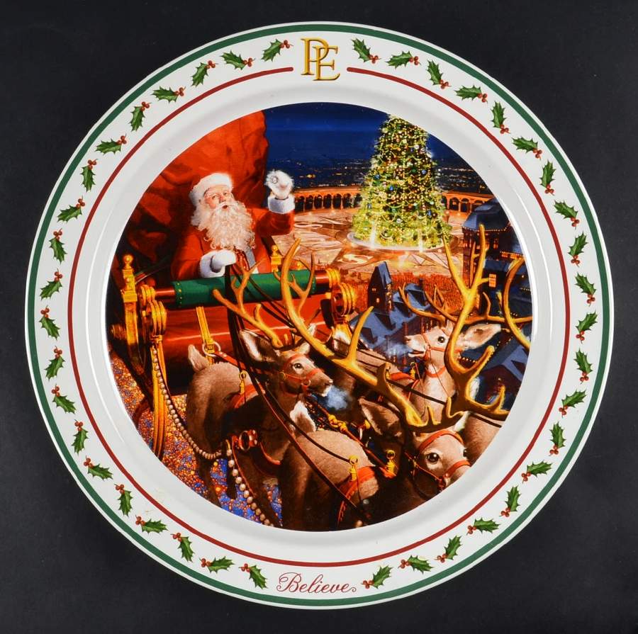 Polar Express Cake Plate by Hallmark-1