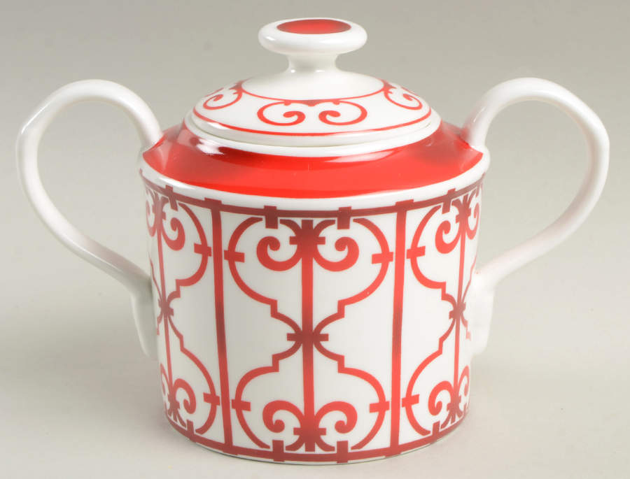 Balcon du Guadalquivir Sugar Bowl & Lid by Hermes-1