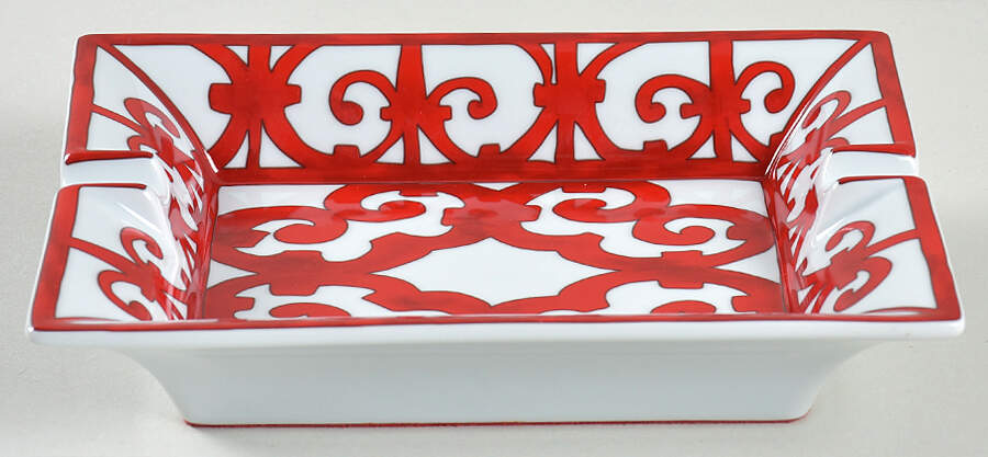 Balcon du Guadalquivir 7" Rectangular Ashtray by Hermes-1