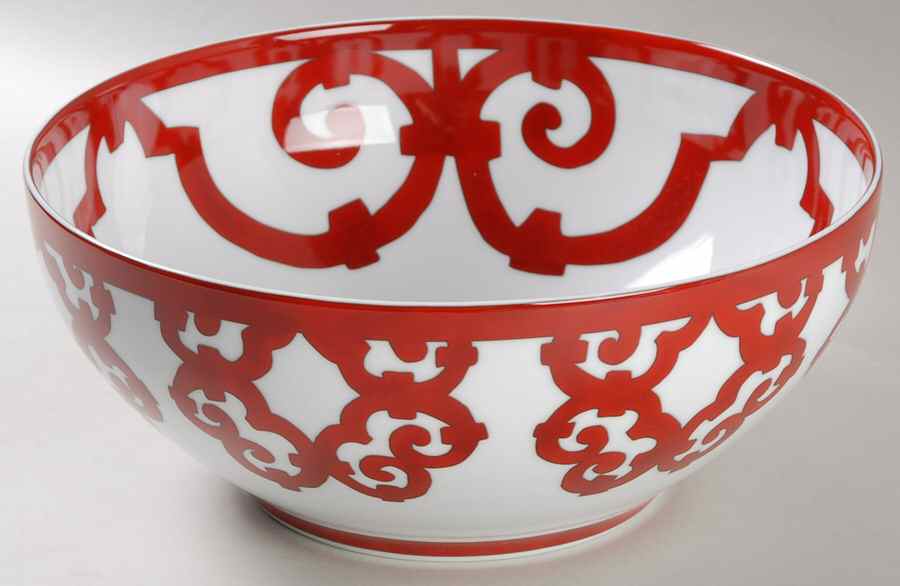 Balcon du Guadalquivir 10" Large Salad Serving Bowl by Hermes-1