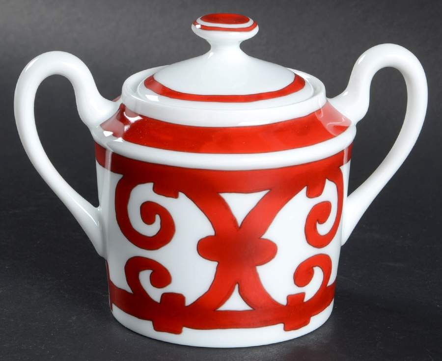 Balcon du Guadalquivir Sugar Bowl & Lid by Hermes-1