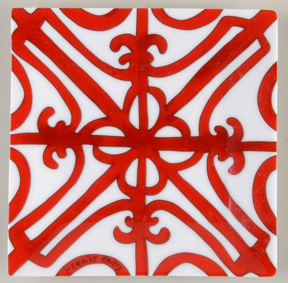 Balcon du Guadalquivir 4" Square Plate by Hermes-1