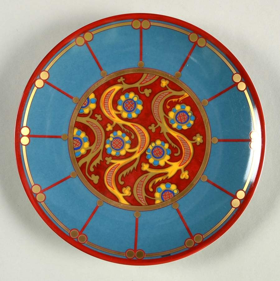 Ballets Russes Cocktail Plate by Hermes-1