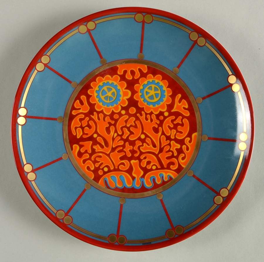 Ballets Russes Cocktail Plate by Hermes-1