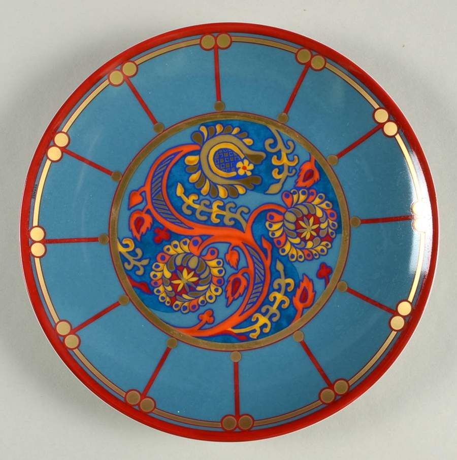 Ballets Russes Cocktail Plate by Hermes-1
