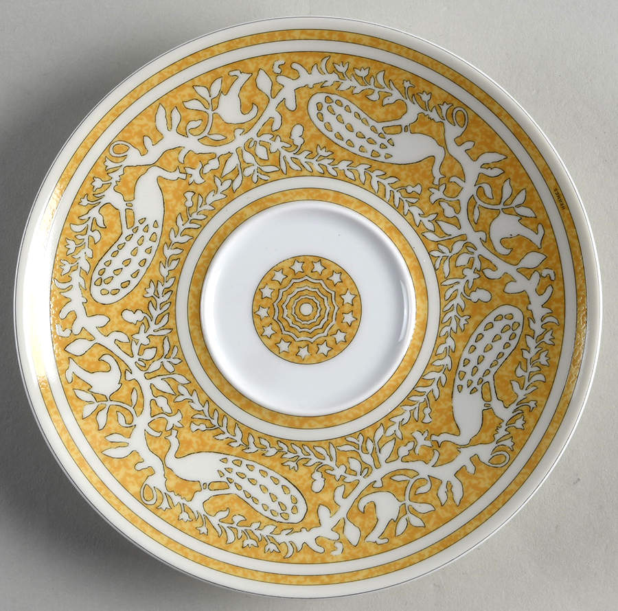 Early America Saucer for Breakfast Cup by Hermes-1
