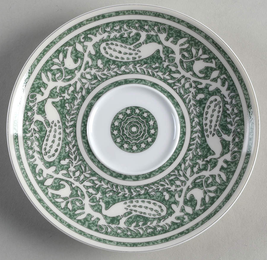 Early America Saucer for Breakfast Cup by Hermes-1
