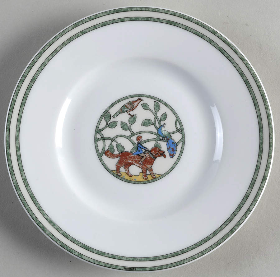 Early America Bread & Butter Plate by Hermes-1