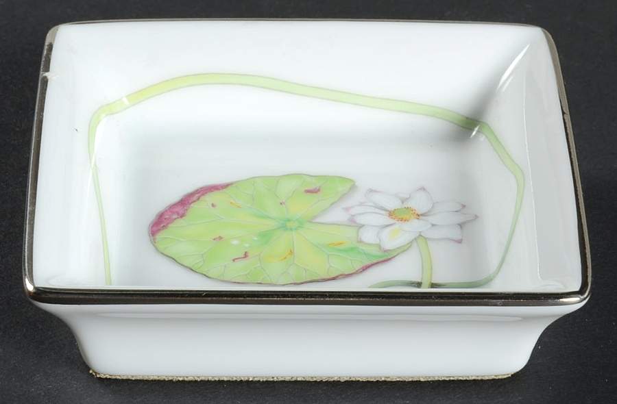 Nil (Platinum Trim) 3" Ashtray by Hermes-1
