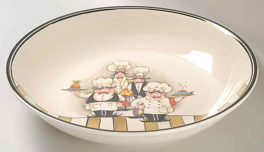 Le Chef 13" Pasta Serving Bowl by Hd Designs-1