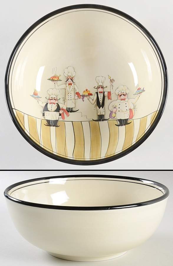 Le Chef 10" Large Salad Serving Bowl by Hd Designs-1