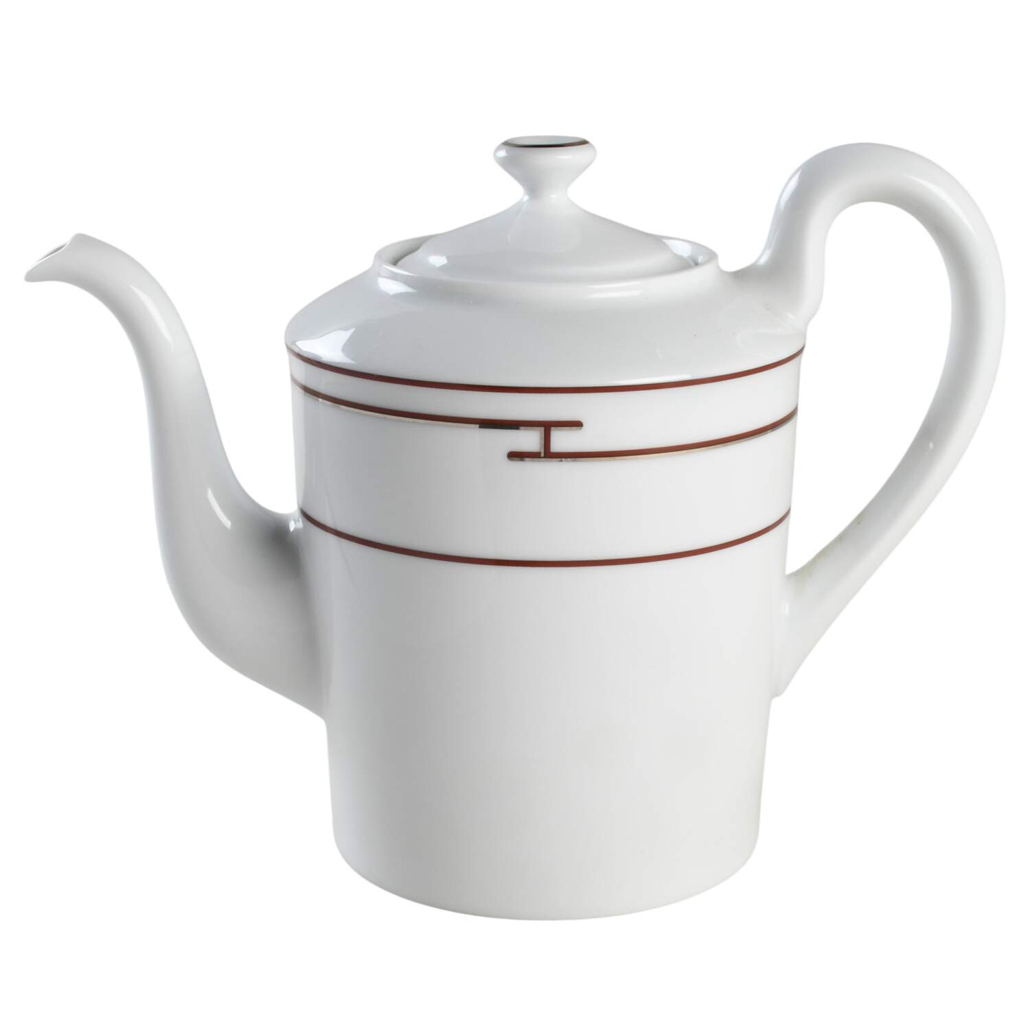 Rythme Red Tea/Coffee Pot & Lid by Hermes-1