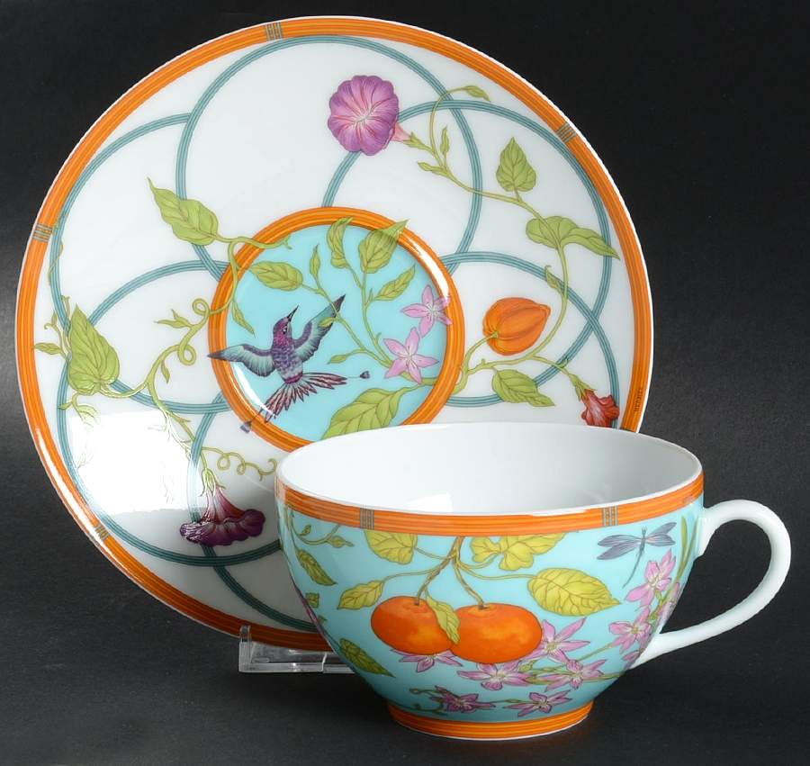 Siesta Island Breakfast Cup & Saucer Set by Hermes-1