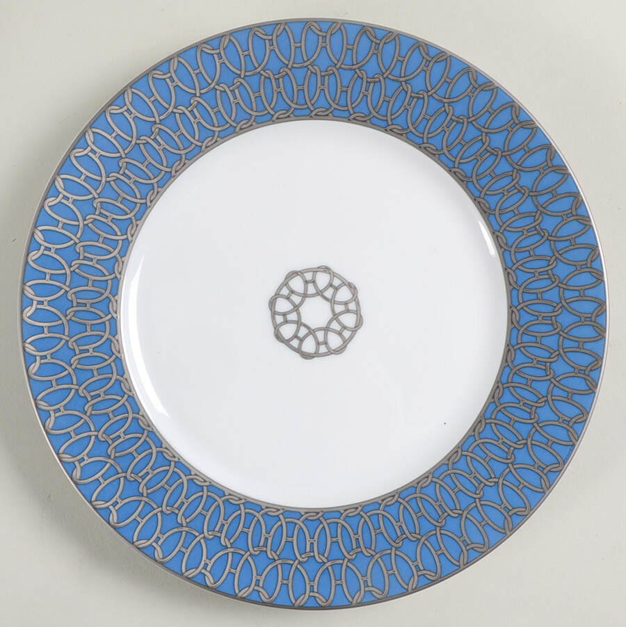 Fil d'Argent Dessert/Pie Plate by Hermes-1