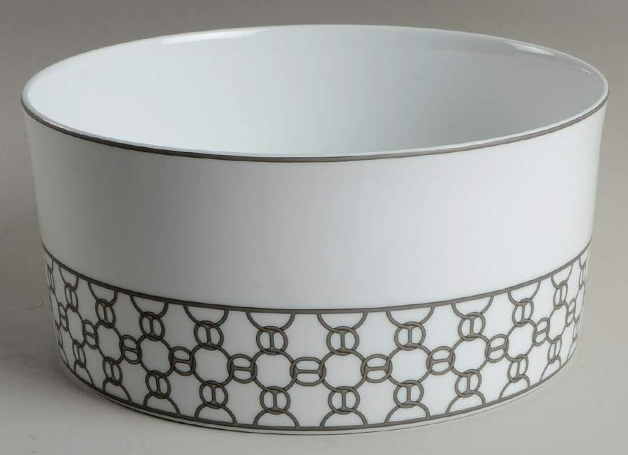 Fil d'Argent 9" Salad Serving Bowl by Hermes-1