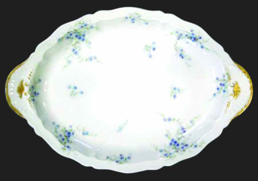 Schleiger 314-9 14" Oval Serving Platter by Haviland-1