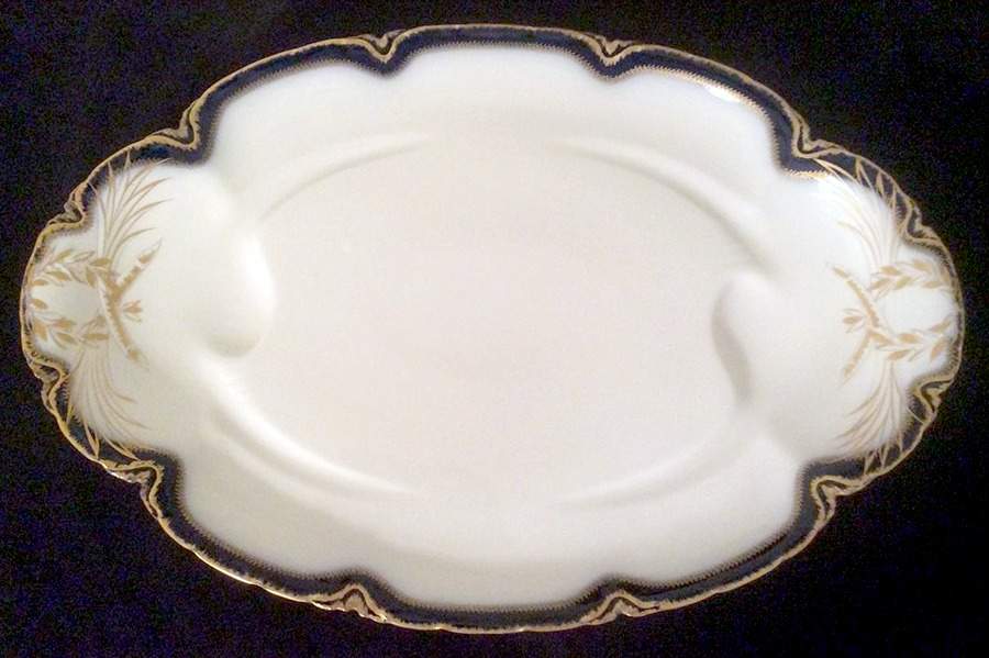 H3597 22" Oval Serving Platter by Haviland-1