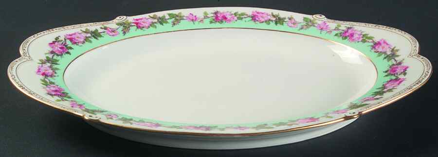 H3599 13" Oval Serving Platter by Haviland-1